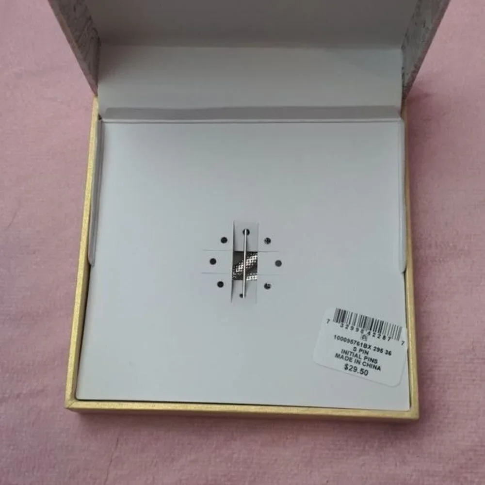 Charter Club Letter S Initial Pin